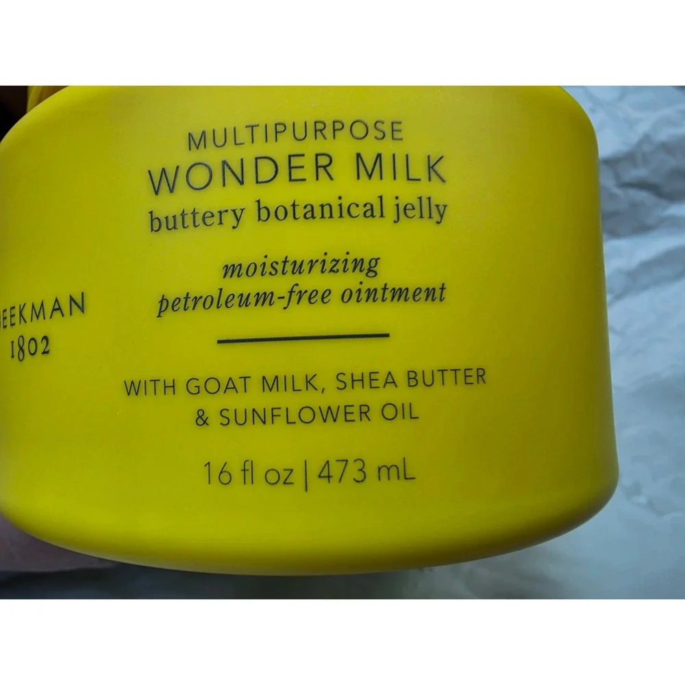 Beekman 1802 Wonder Milk Buttery Botanical Jelly 16oz Petroleum Free Ointment